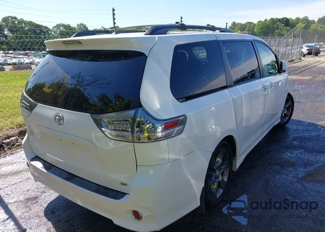 2015 Toyota Sienna Se 8 Passenger из США, поврежденный, VIN 5TDXK3DC0FS657546